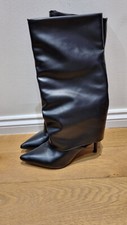 Women's Black Faux Leather