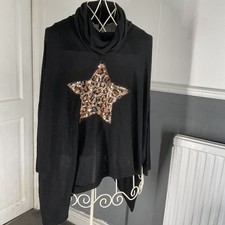ED LONDON Black Knit Jumper