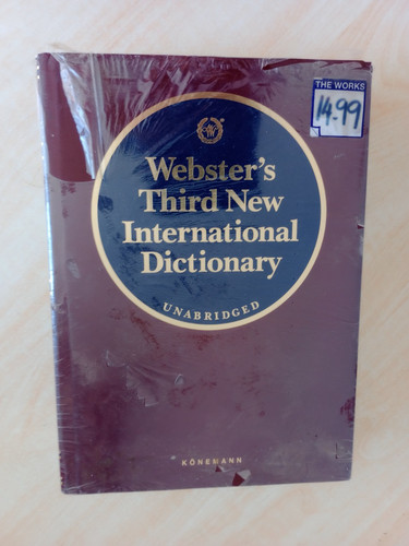 Websters third new - websters,