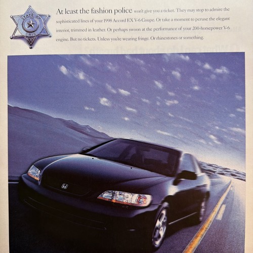 1998 honda accord - ex, v6