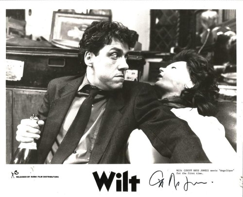 Griff rhys jones autograph - rhys,