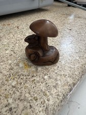 Japanese Fruitwood Carved