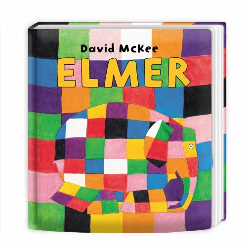 Elmer board book david - by,