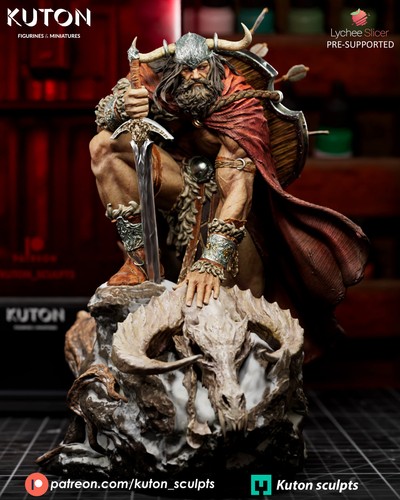 Draven statue bust - draven,