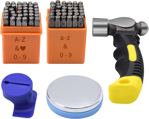 Metal stamping kit 74pcs - kit, |