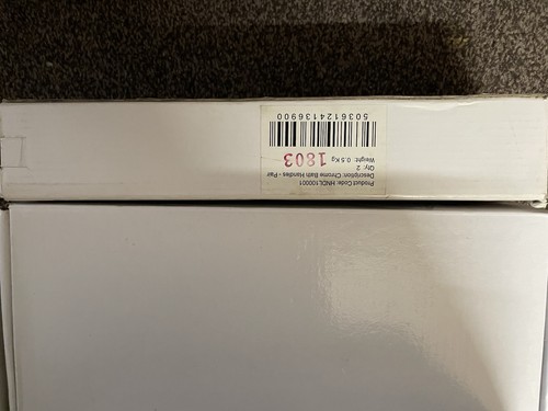 Chrome bath handles - bath, pair