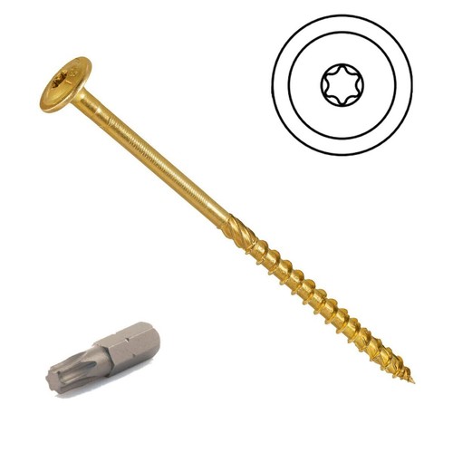 Wafer head premium wood screws - wafer,