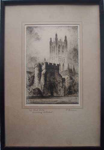 Framed original etching the - original, "the