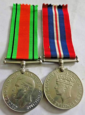 WW2 RAF MEDAL PAIR BOXED