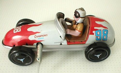 Champions racer tin - racer, up