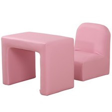 HOMCOM Kids Sofa Set 2 in 1