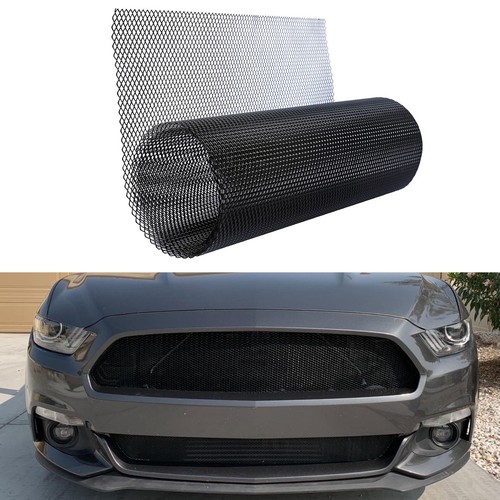 Car grill mesh sheet black - sheet,