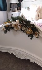 Vintage Christmas Swag Artificial Christmas Garland, 70's 
