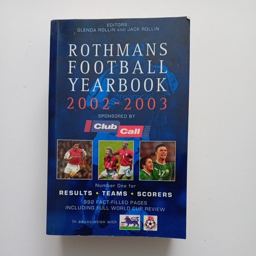Rothmans football yearbook - rothmans,
