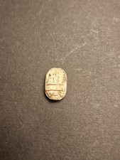 EGYPTIAN SCARAB BEETLE AMULET. Ancient, Real - Check Reviews, OTHERS AVALIABLE