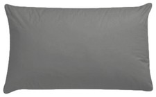 Extra Large Luxury Grey Pair Pillowcase, 22 inch x 31 inch, To Fit Large Pillow