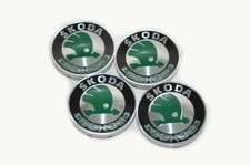 4x Genuine New SKODA CENTRE