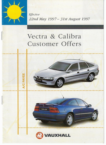 Vauxhall vectra calibra - &,