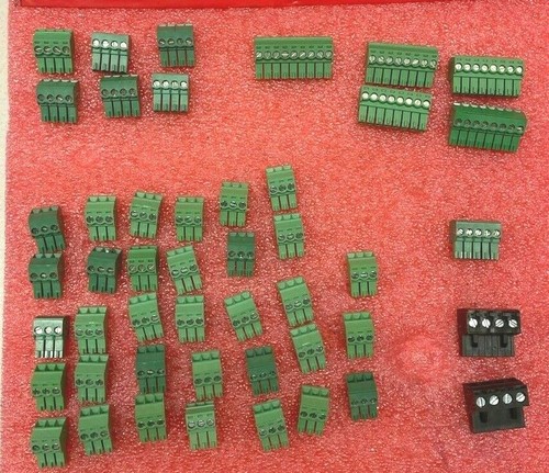 Captive screw connectors - connectors, mixed