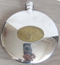 RARE, VINTAGE DALVEY SPORRAN 12cm HIPFLASK - RETIRED DESIGN - WELL-USED
