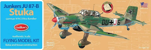 Guillow 508 junkers b - guillow, ju-87-b