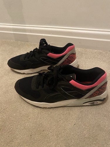 Puma trinomic black trainers - puma,