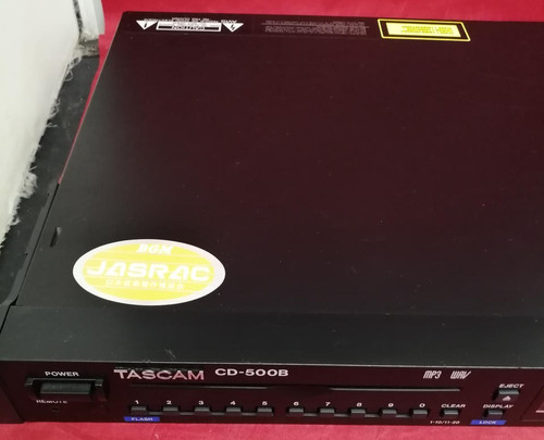 Tascam 500b player - tascam, cd-500b