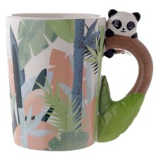 Panda Shaped Handle Mug