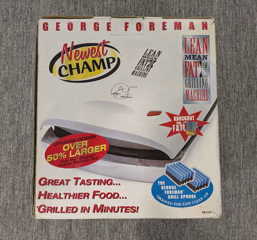 George foreman newest champ - george,