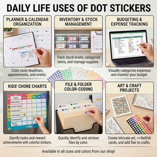 Multi coloured dot - multi,