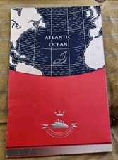 1938 M.V.Georgic Tourist Class