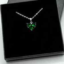 Sterling Silver Emerald Green