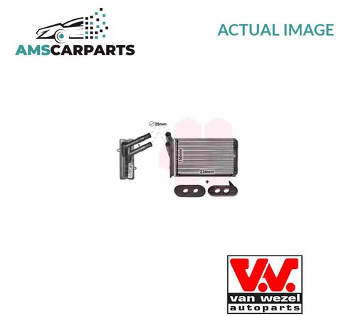 Heater radiator exchanger lhd - exchanger,