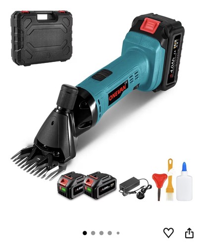 Cordless sheep shears goat - shears,