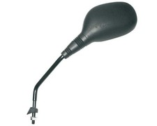 Left black adaptable mirror