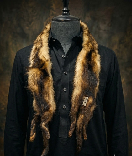 Year old vintage real fox - 25-year-old,