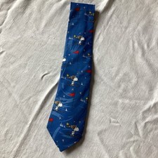 Snoopy Peanuts Tie Vintage 90s Neck Tie Novelty C&A Charlie Brown Collectible