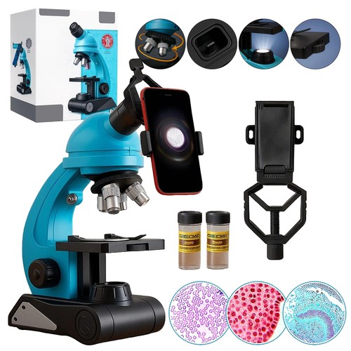 100x 1200x microscope for kids - 100x-1200x,