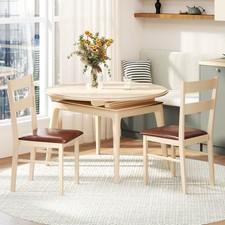 Wooden dining chair set of 2