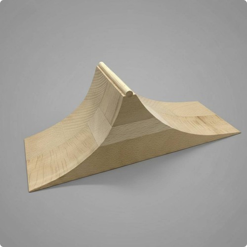 Shaped skate ramp - u-shaped,