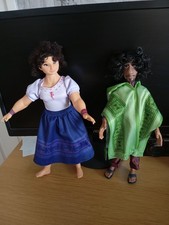 2 x ENCANTO DOLLS - BRUNO / LUISA MADRIGAL / DISNEY JAKKS DOLL BUNDLE
