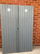 Pair Of Wooden Shed  Doors -  Softwood 