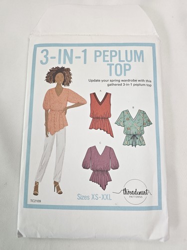 Threadcount 2109 peplum top - 2109,