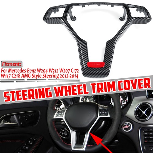 Carbon steering wheel trim - wheel,