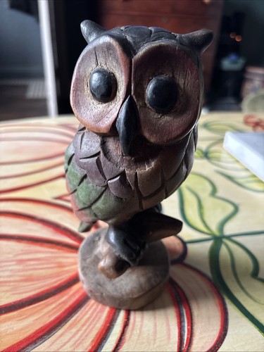 Vintage hand carved wood - vintage,