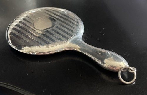 Miniature antique silver hand - miniature,