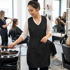 Adjustable Black Stylist Apron
