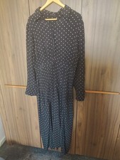 Topshop Women's Dotted black