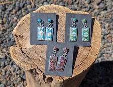 Native American Inlay Dangle