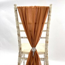 CHEESECLOTH CHAIR COVER DRAPES